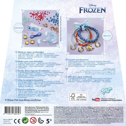 Fabrication d'une parure de bijoux Frozen