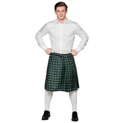 Kilt écossais vert