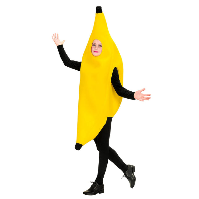 Costume de banane jaune enfant