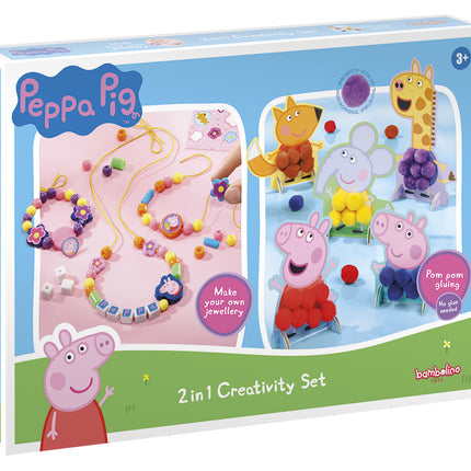 Ensemble de bricolage 2 en 1 de Peppa Pig