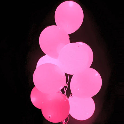 Ballons de baudruche roses 30cm 5pcs