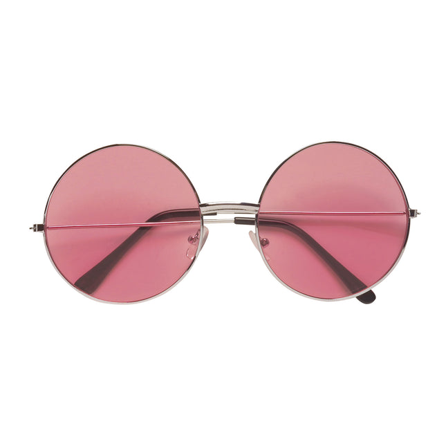 Lunettes roses 70's