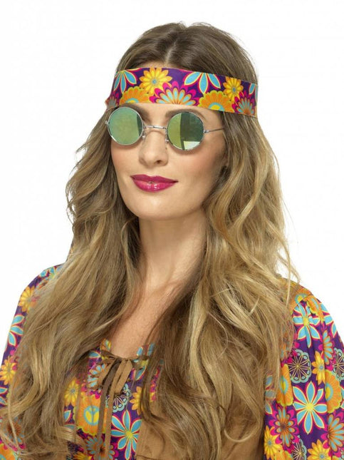 Lunettes Hippie Lunettes à miroir