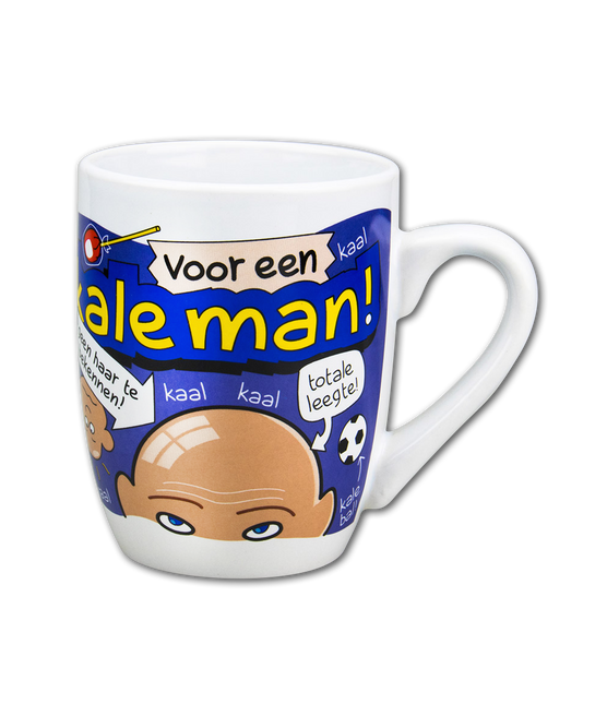 Mug Homme Chauve 12cm