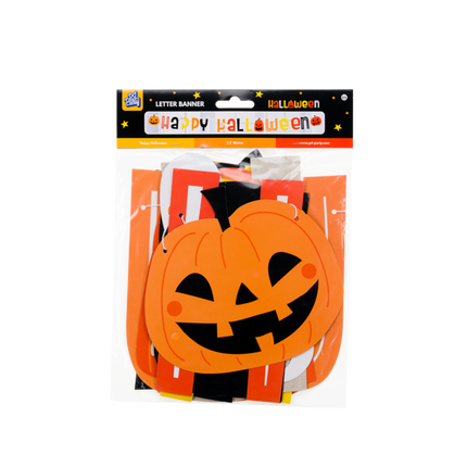 Guirlande de lettres d'Halloween 2.5m