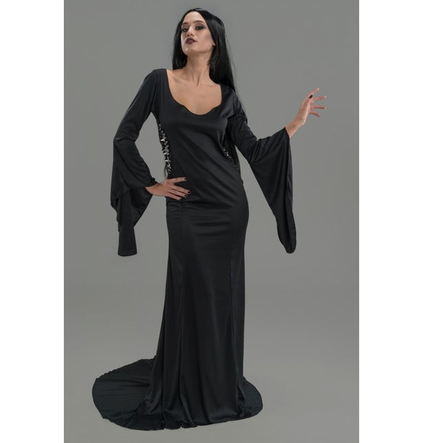 Costume Wednesday Robe Morticia