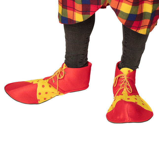 Chaussures tissu clown 2pcs