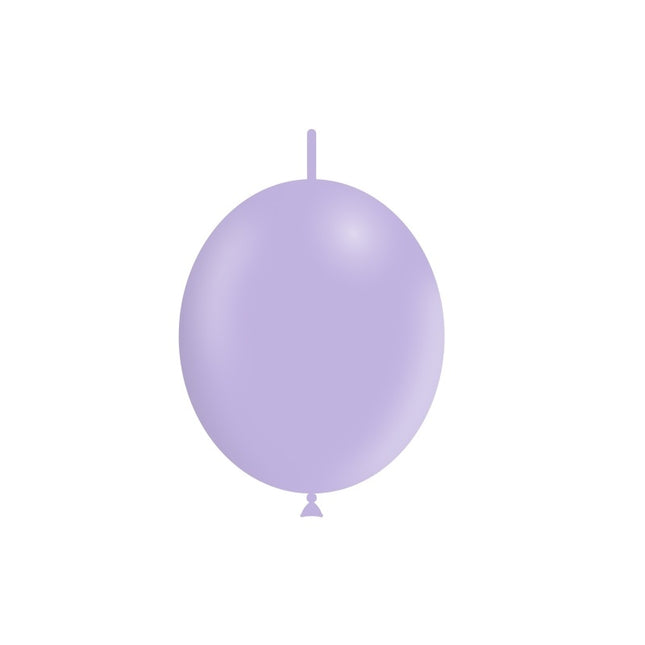 Lilas Ballons Boutons Pastel 30cm 50pcs