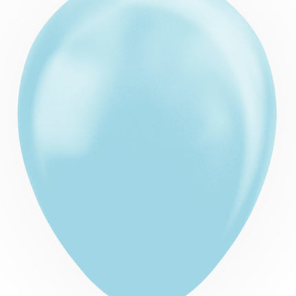 Ballons de baudruche bleu clair Pastel Macaron 30cm 25pcs