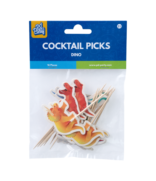 Bâtons de cocktail Dino