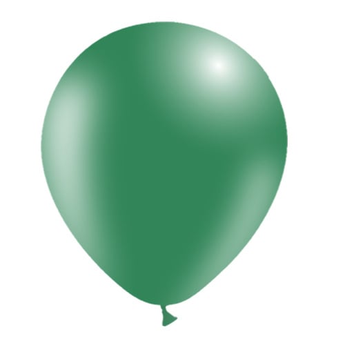 Ballons vert foncé 30cm 10pcs