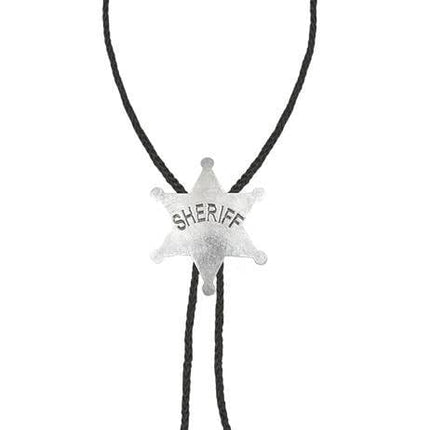 Collier de cow-boy étoile de shérif