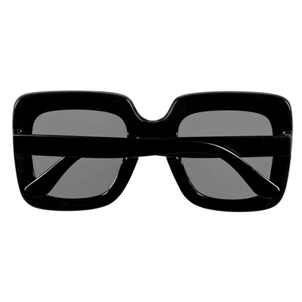 Lunettes de fête noir pailleté