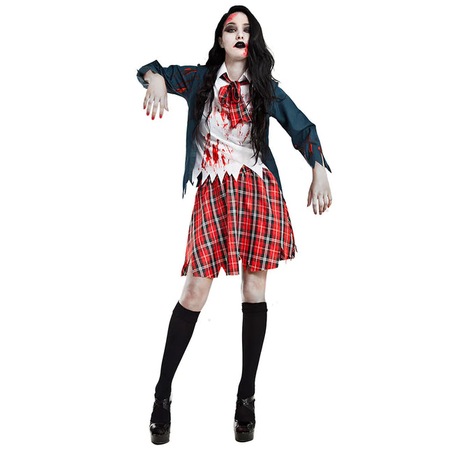 Costume d'Halloween Uniforme scolaire pour dames