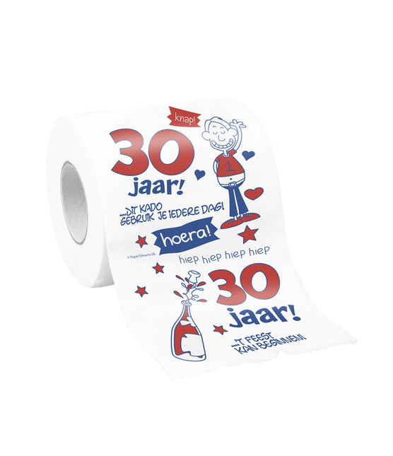 Papier hygiénique 30 ans Homme