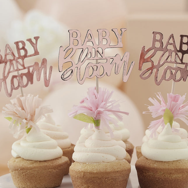 Bâtons de cocktail Baby In Bloom 12pcs