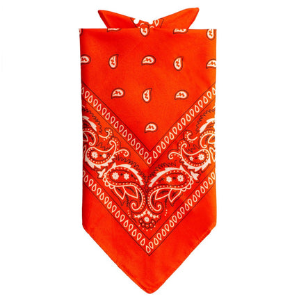 Bandana traditionnel orange 55cm