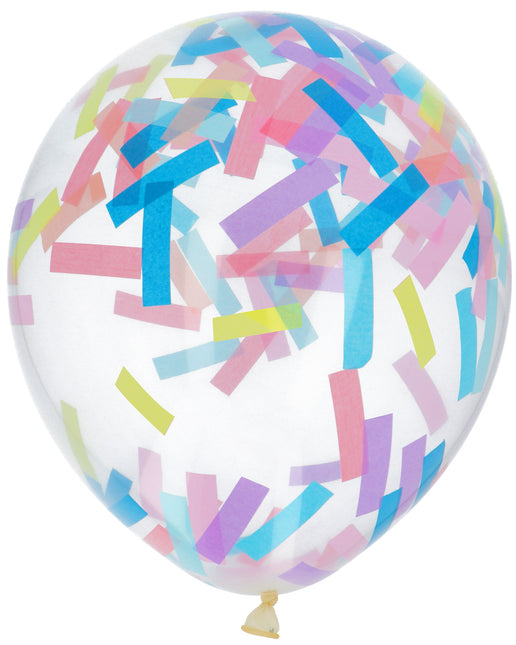 Ballon Confetti Pastel 30cm