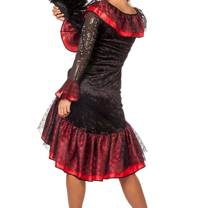 Robe espagnole flamenco Deluxe