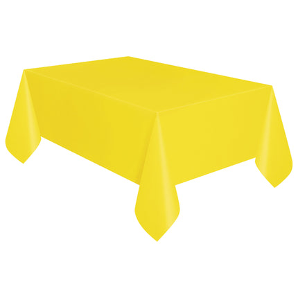 Nappe jaune en plastique 2.74m