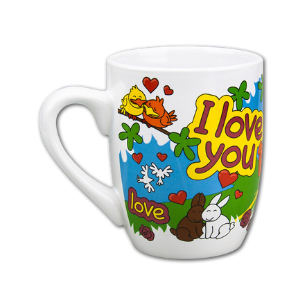 Mug I Love You 12cm