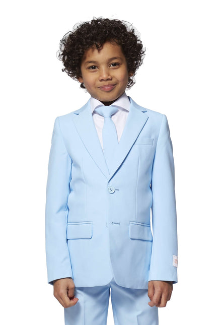 Costume bleu clair Garçon OppoSuits