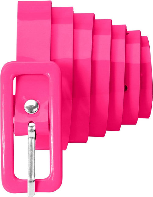 Ceinture rose fluo étroite