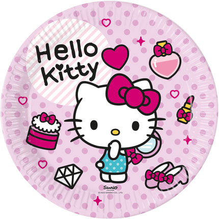 Assiettes Hello Kitty 23cm