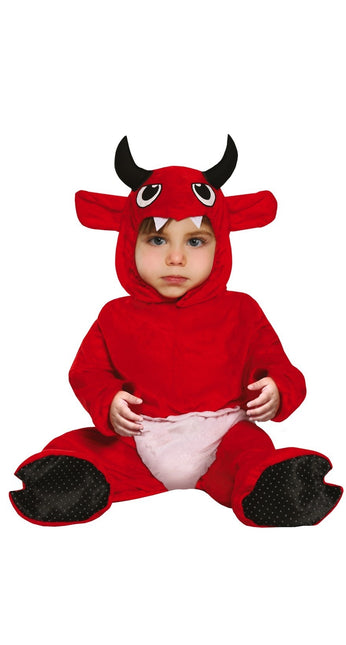 Costume d'Halloween Bébé Rouge