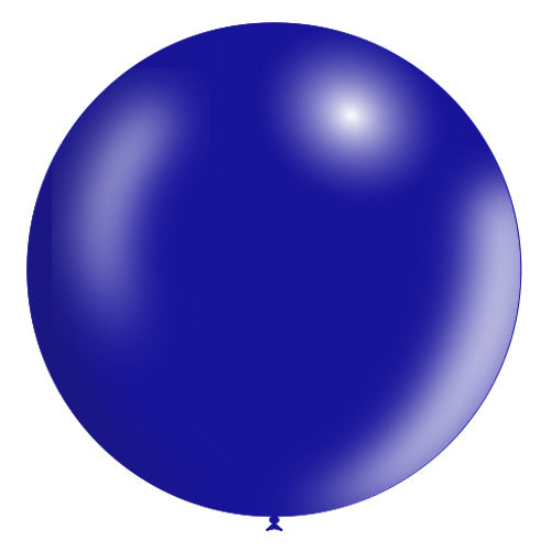 Ballon géant bleu foncé XL Metallic 91cm