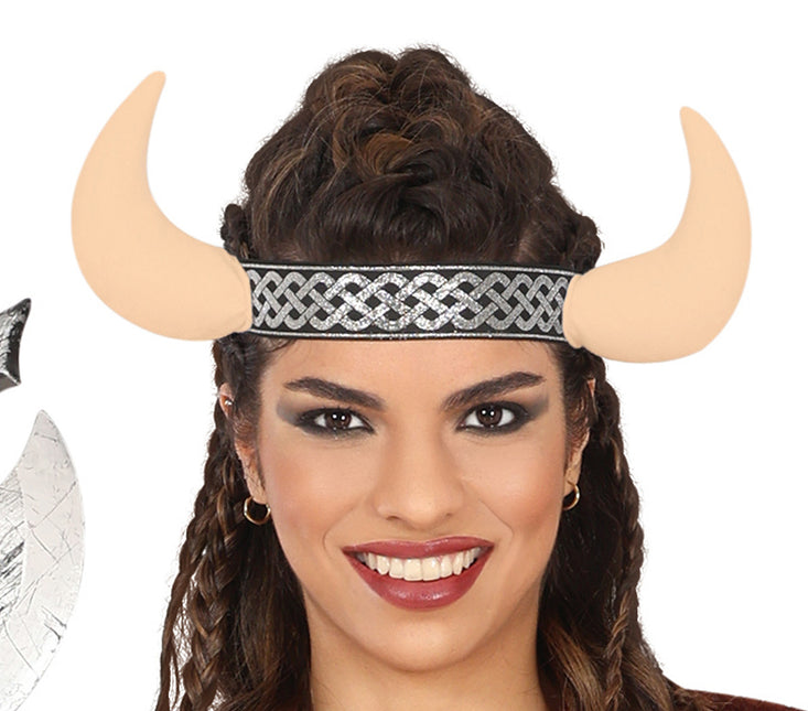 Costume viking marron pour femme