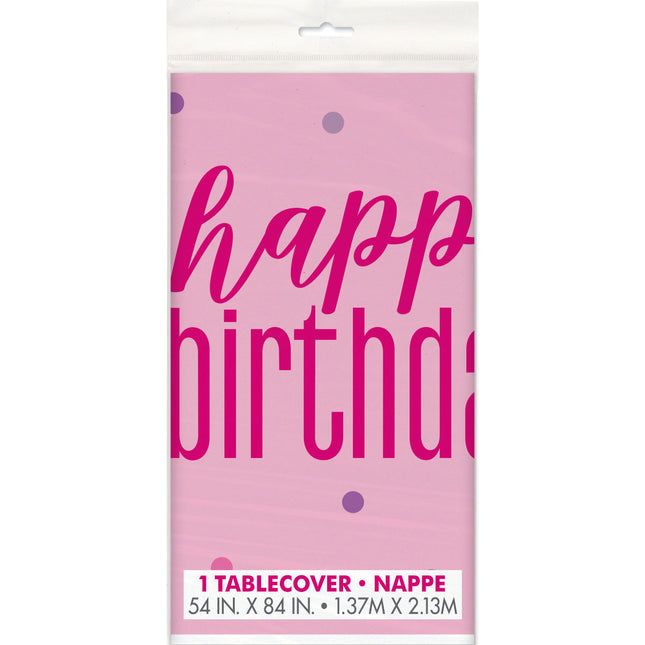 Nappe Happy Birthday Rose 2.13m