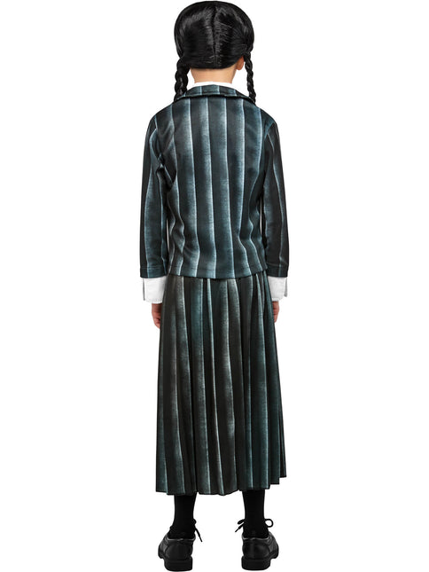 Costume d'Halloween Mercredi Addams Enfant