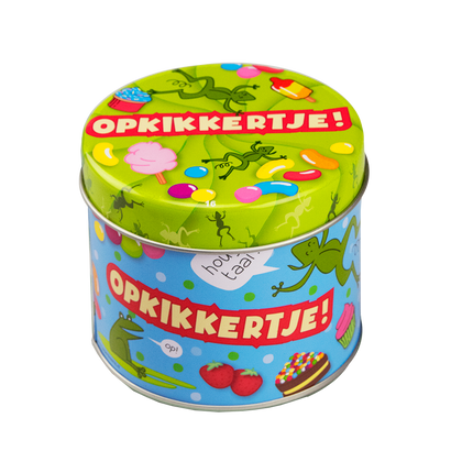 Boîte de bonbons Opkikkertje 9cm