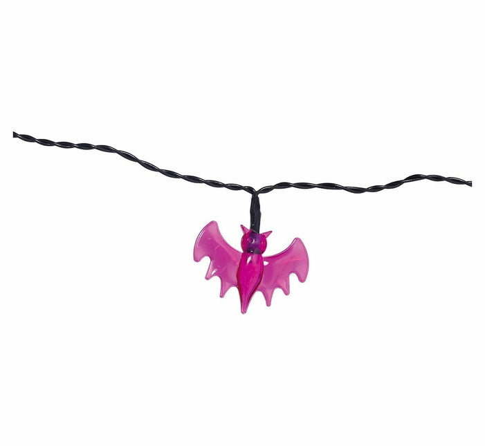 Guirlande lumineuse d'Halloween LED Chauves-souris 1.55m