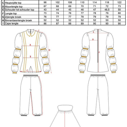 Costume Prince Pils Hommes