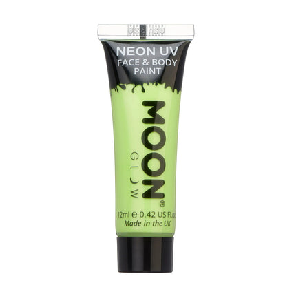 Moon Glow Pastel Neon UV Face Paint Vert Pastel 12ml