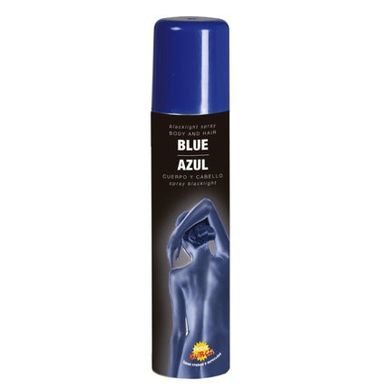 Spray pour cheveux et corps UV Blue 75ml