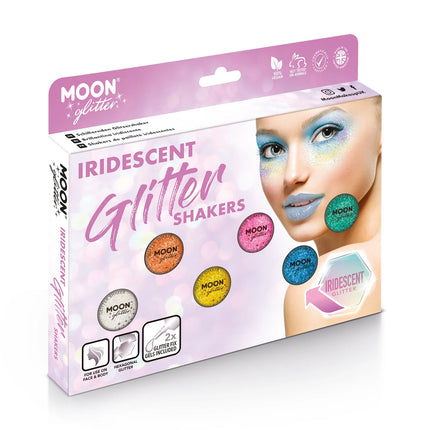 Moon Glitter paillettes irisées Shakers blanc 5g