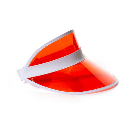 Casquette solaire rouge