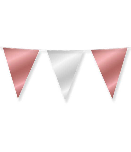 Guirlande rose-or-argent 10m