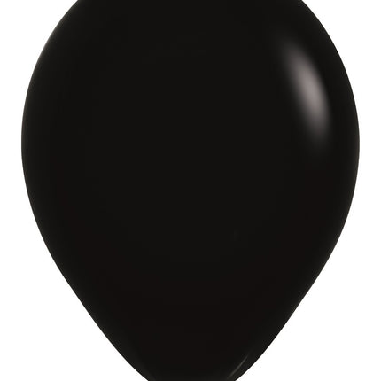 Ballons noirs 30cm 12pcs