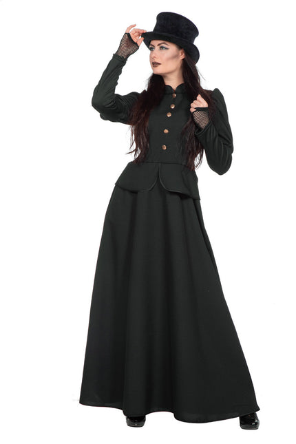 Costume de sorcière d'Halloween Noir