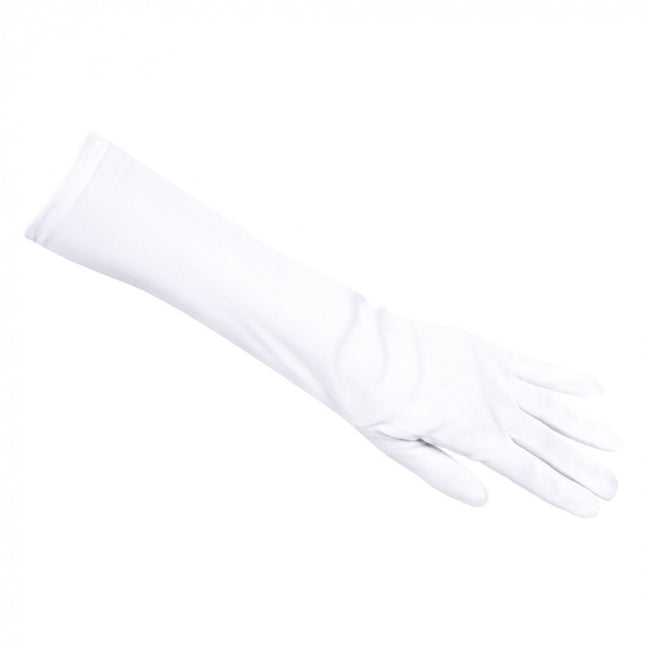 Gants blancs longs