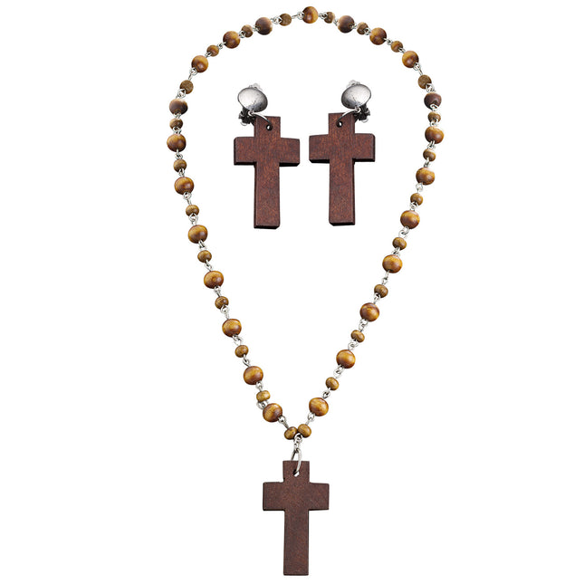 Set de bijoux Croix