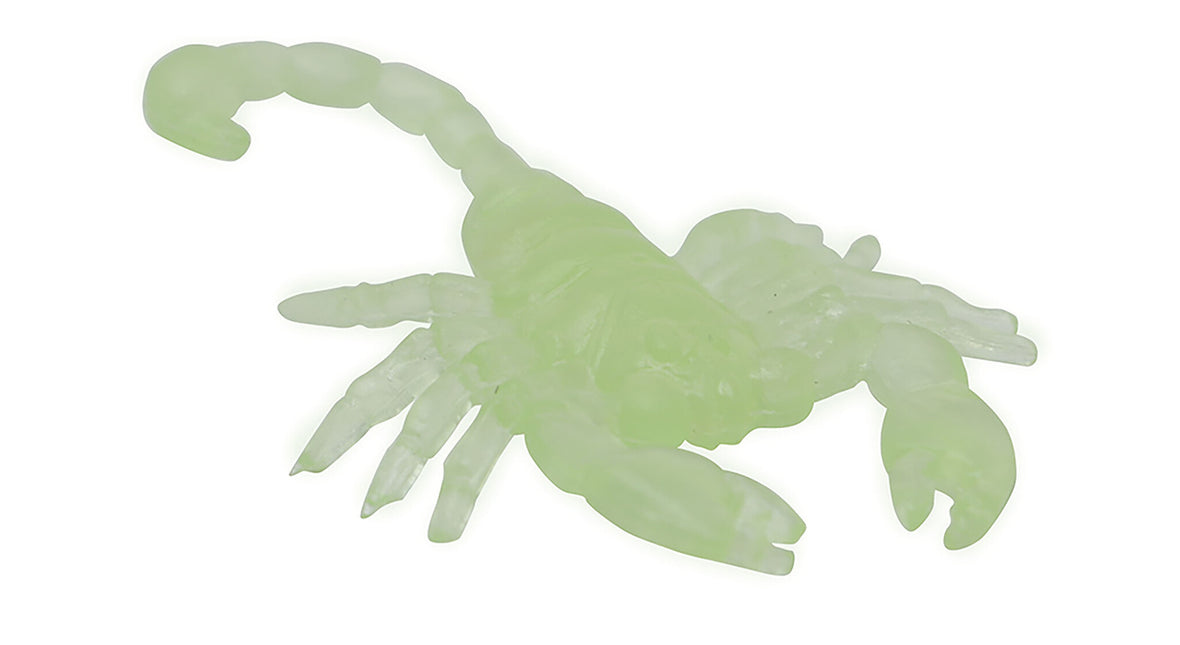 Décoration de table Scorpions Glow In Teh Dark 6cm 8pcs