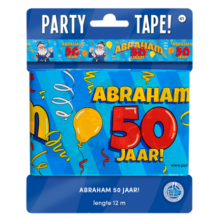 Abraham Barrier Ribbon 50 Years Cartoon 12m