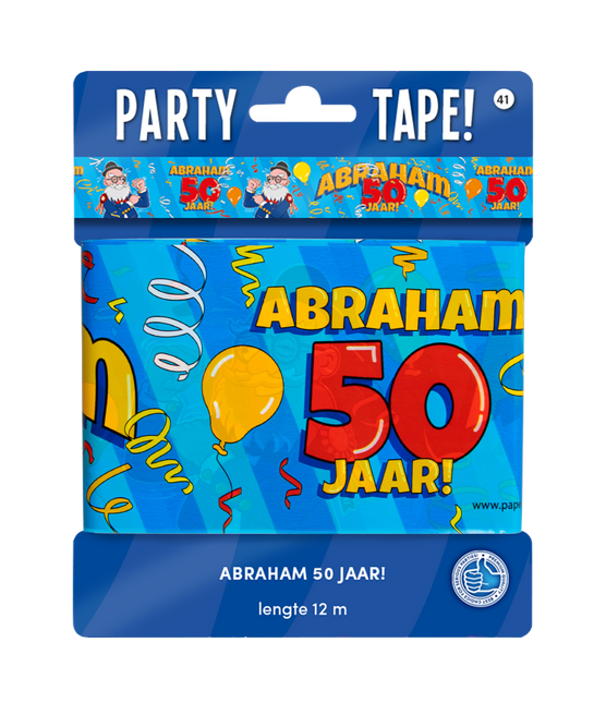 Abraham Barrier Ribbon 50 Years Cartoon 12m