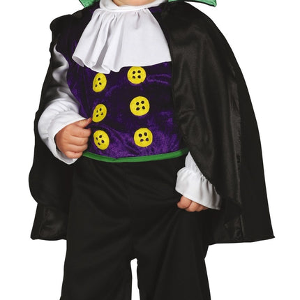 Costume d'Halloween Vampire Bébé Noir