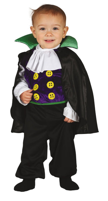 Costume d'Halloween Vampire Bébé Noir